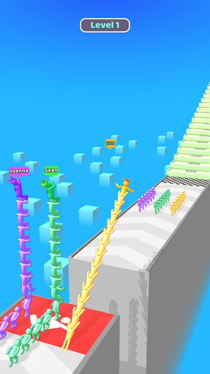 Stickman Stack Run游戏截图