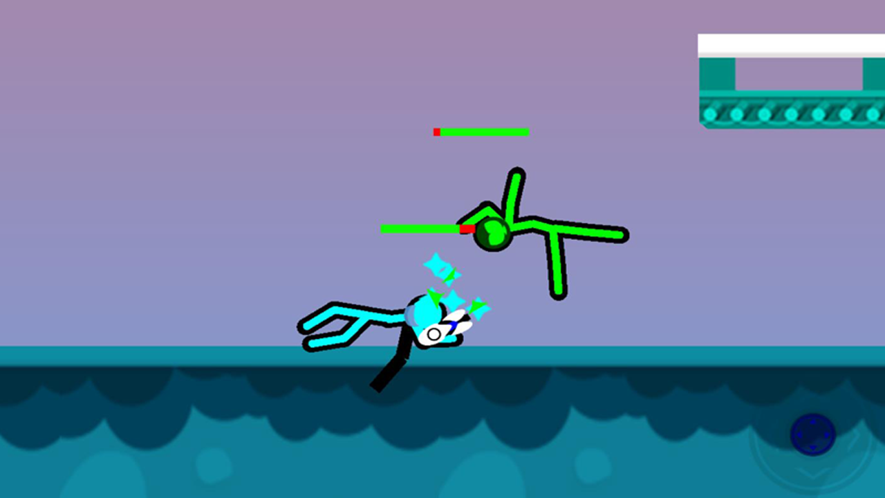 击斗火柴人游戏截图