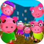 Piggy Neighbor. Family Escape Obby House 3Dicon