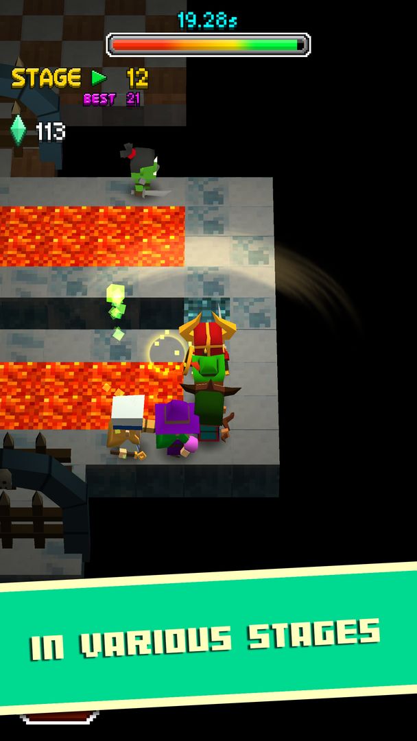 Cube Head - Dungeon Raiders游戏截图