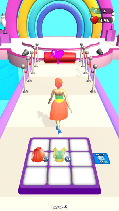 Fashion Merge Runner游戏截图