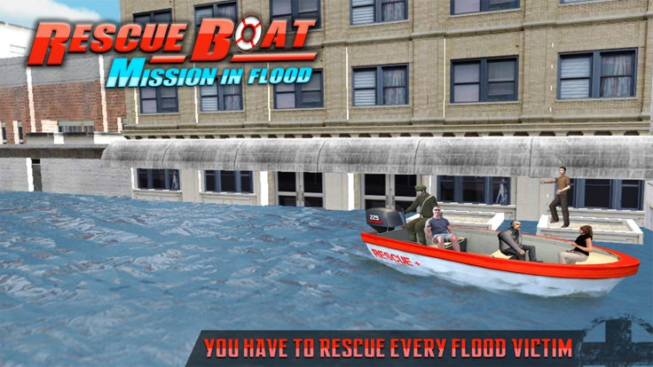 船救援任务洪水：海岸应急救援和救生模拟游戏游戏截图