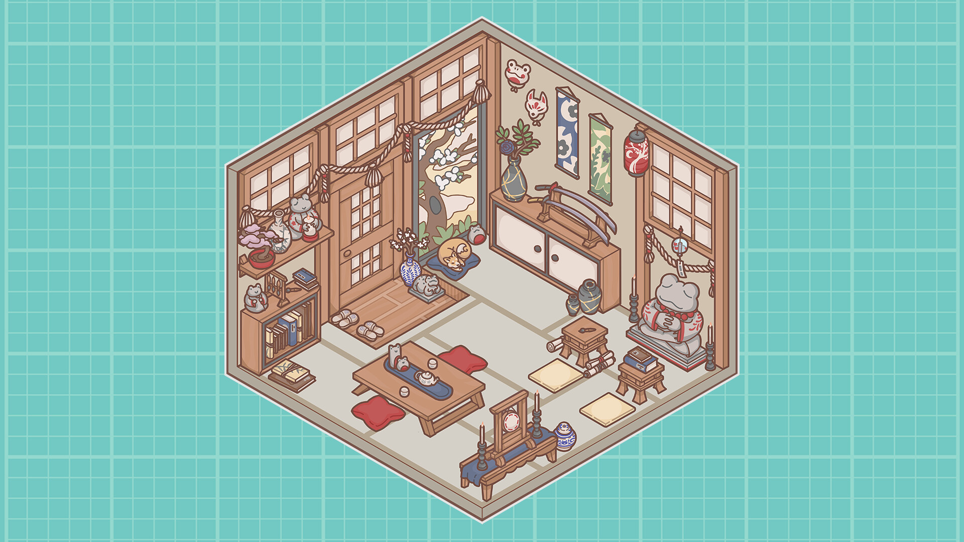 造景贴纸：治愈小角落游戏截图