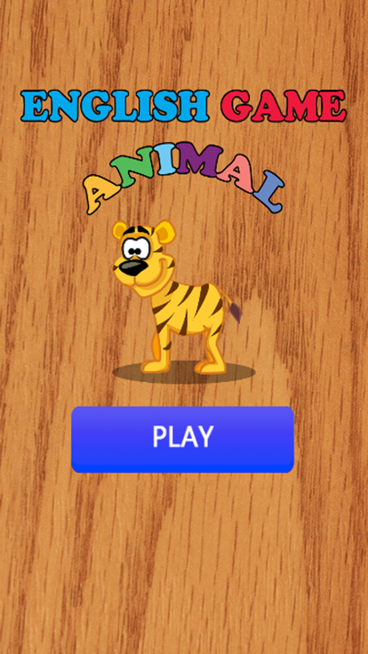 ENGLISH ANIMAL VOCABULARY AND MATCH GAME FOR KIDS游戏截图