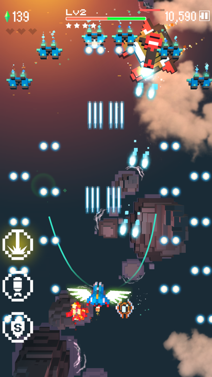 像素打飞机 (3D)游戏截图