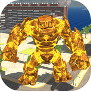 Super Hero Beast Giant Golemicon