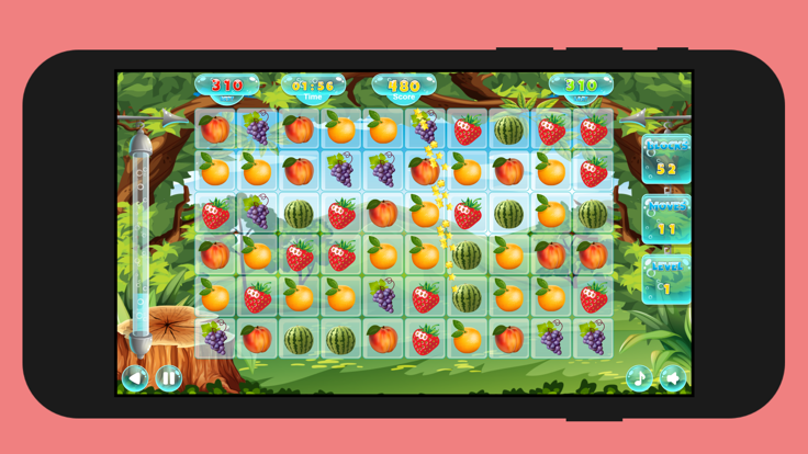 Sweet Fruit 3 Match游戏截图