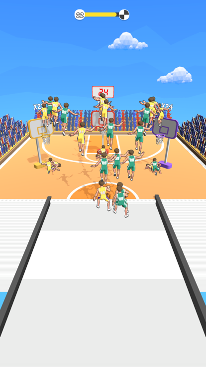 Basketball Run 3D游戏截图