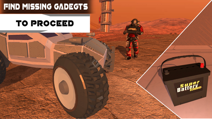 逃脱游戏：火星外星人游戏截图