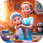 虚拟母亲游戏：家庭妈妈模拟器icon