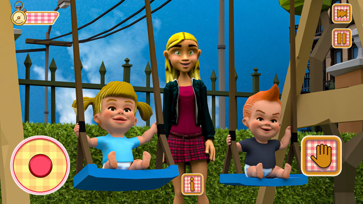 双胞胎新生儿护理游戏游戏截图