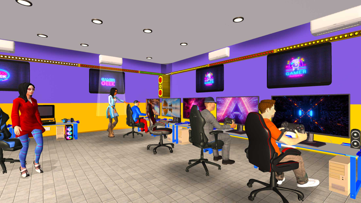 网游咖啡馆模拟器游戏截图