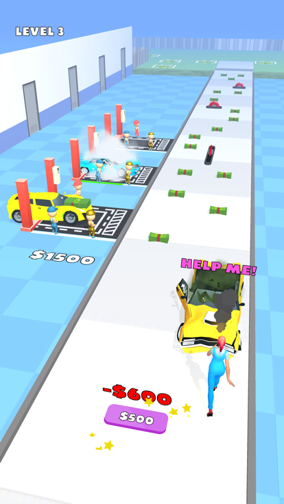 Car Factory Run游戏截图