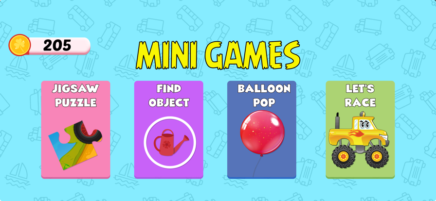 Monster Trucks Stunt Race Game游戏截图