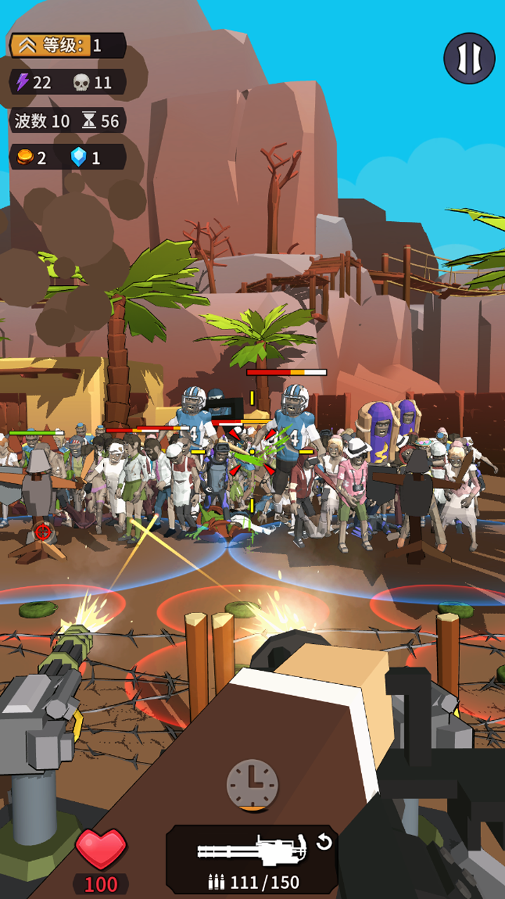 方块人绝地恰鸡战场游戏截图