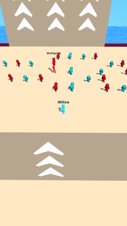 Stickman Bridge Race游戏截图