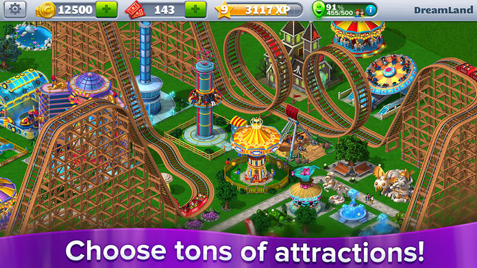 RollerCoaster Tycoon® 4Mobile™游戏截图
