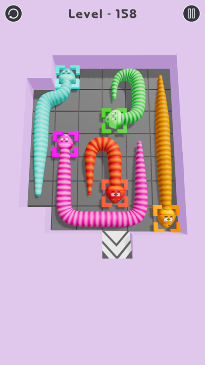 Snake Escape Puzzle游戏截图