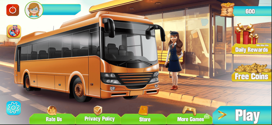 Bus Simulator Idrak Games游戏截图