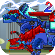 티라노 트리케라2 합체 다이노 로봇- 공룡 조립 게임