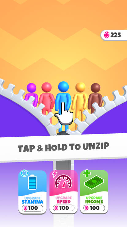 Zipper Clicker游戏截图