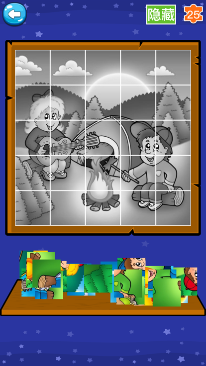 益智识字游戏-打地鼠玩拼图认字游戏软件游戏截图