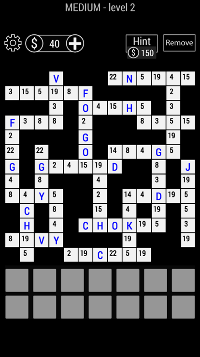 Codeword Puzzle游戏截图