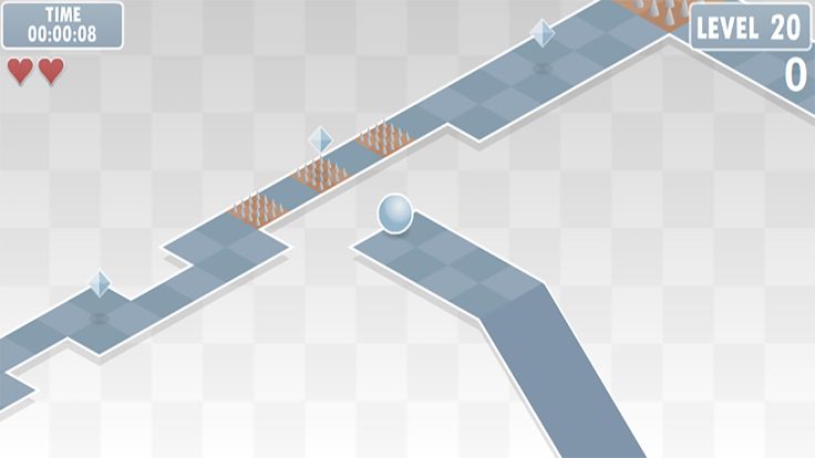 小球快跑:3D平衡球游戏截图