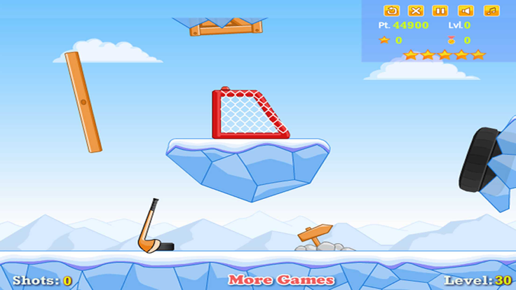 Ice Hockey Shot游戏截图