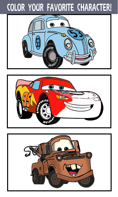 mcqueen coloring pages cars 3  android download  taptap