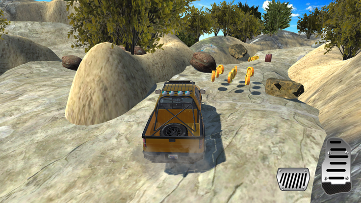 泥泞山道卡车3D游戏截图