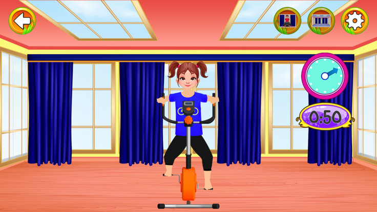 瑜伽锻炼和家庭健身游戏截图