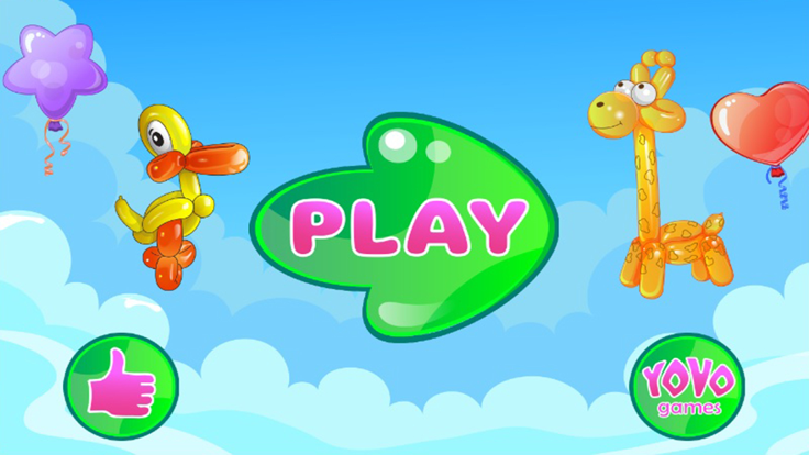 孩子的气球游戏截图