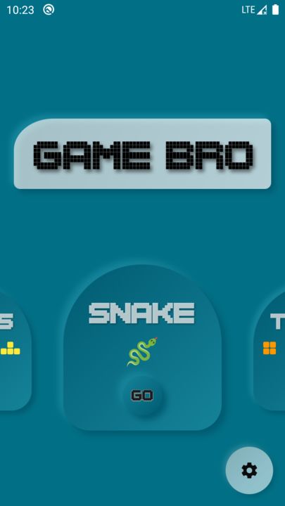 Screenshot of Game Bro - Tetris、Snake