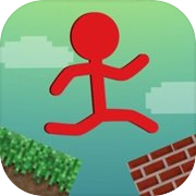 Stickman Cube Craft Parkour