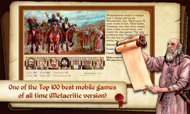 King of Dragon Pass: Text RPG游戏截图