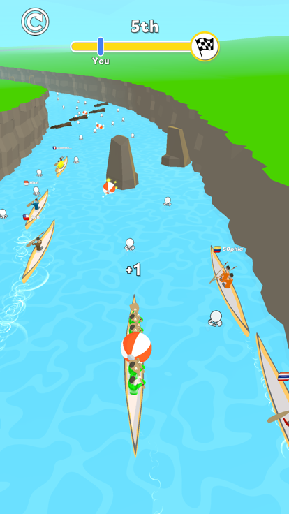 Paddling Race游戏截图