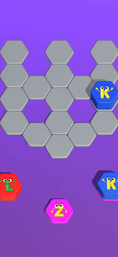 Hexa Sort Alpha Puzzle Sorting游戏截图