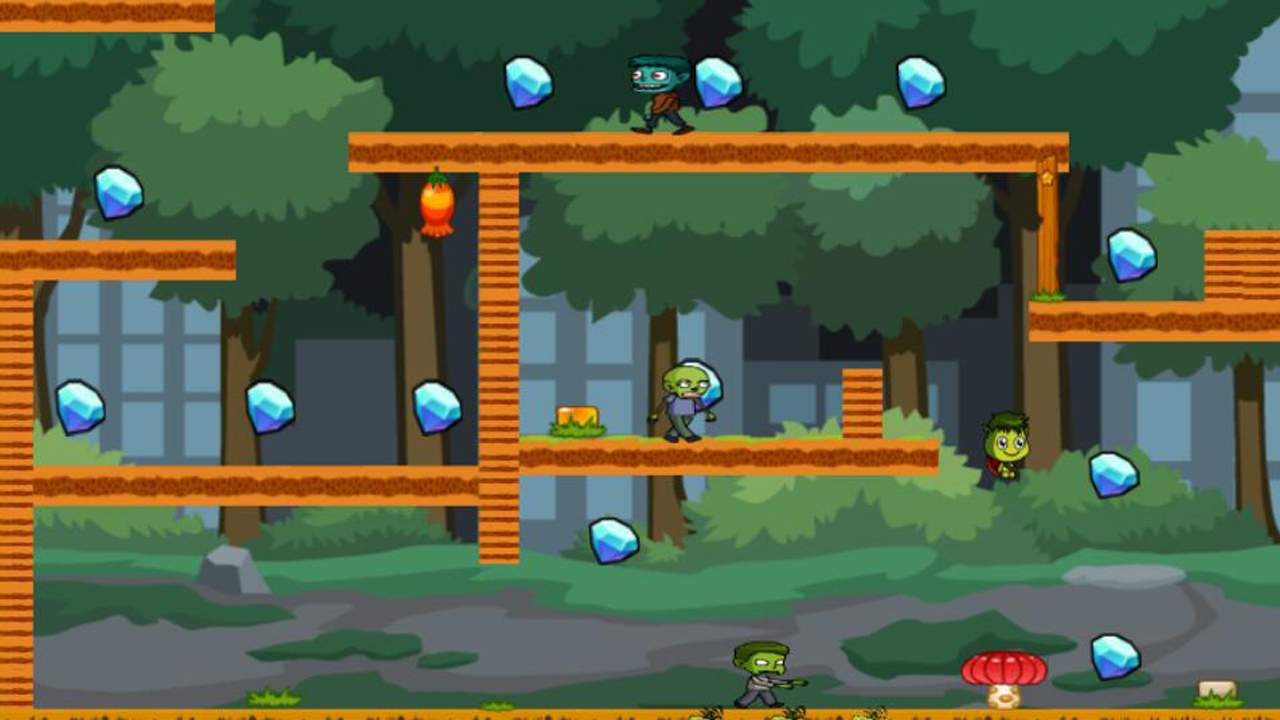 冰火人大战僵尸游戏截图