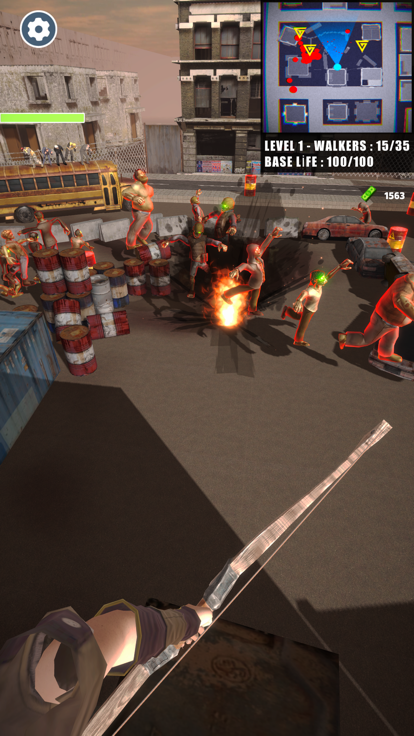 Archer Defence: Hunt Zombies游戏截图