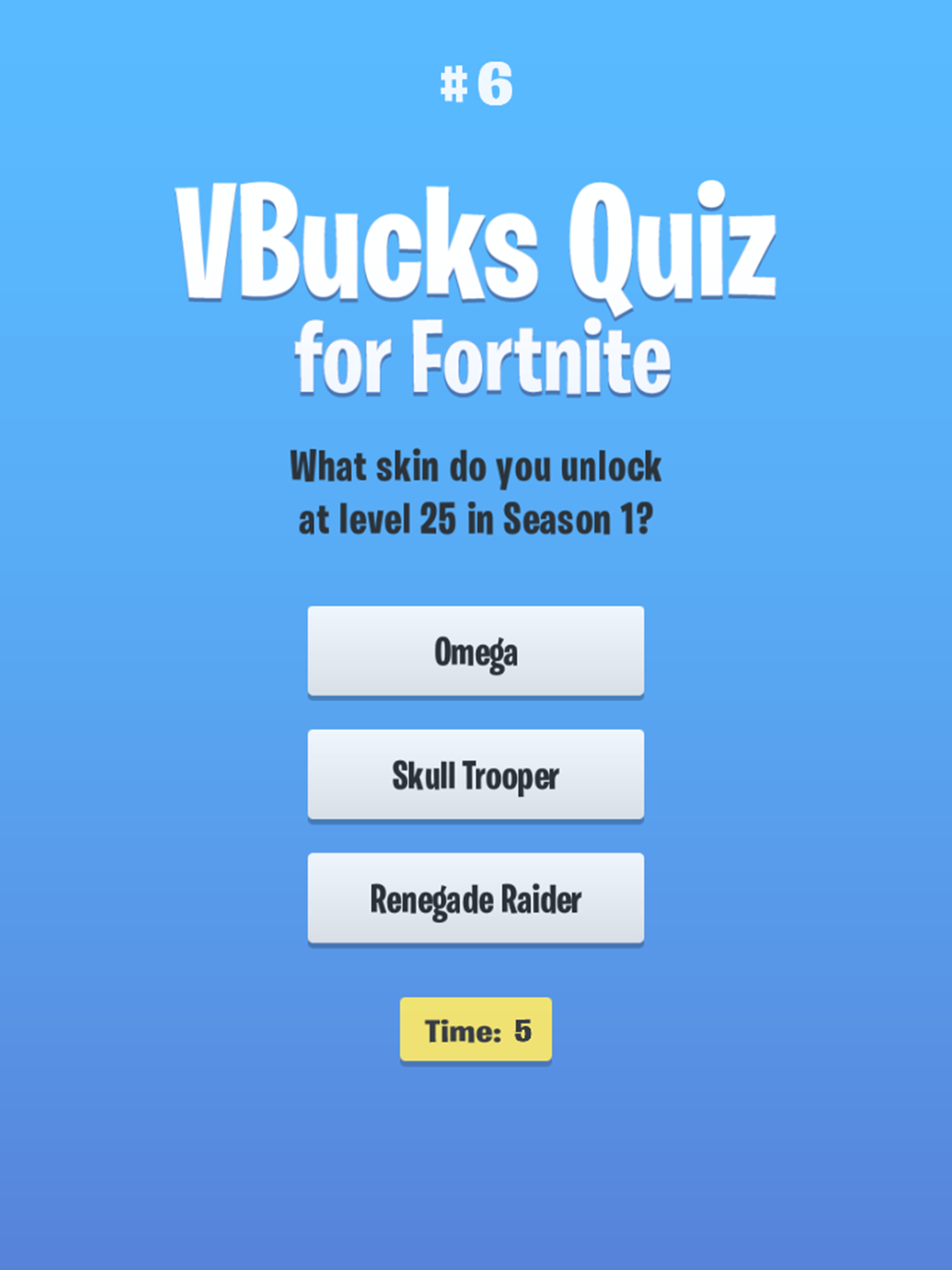 Vbucks Quiz For Fortnite Android Download Taptap