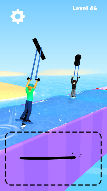 Draw Unicycle游戏截图