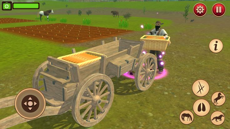 Wild Horse Family Life Game游戏截图