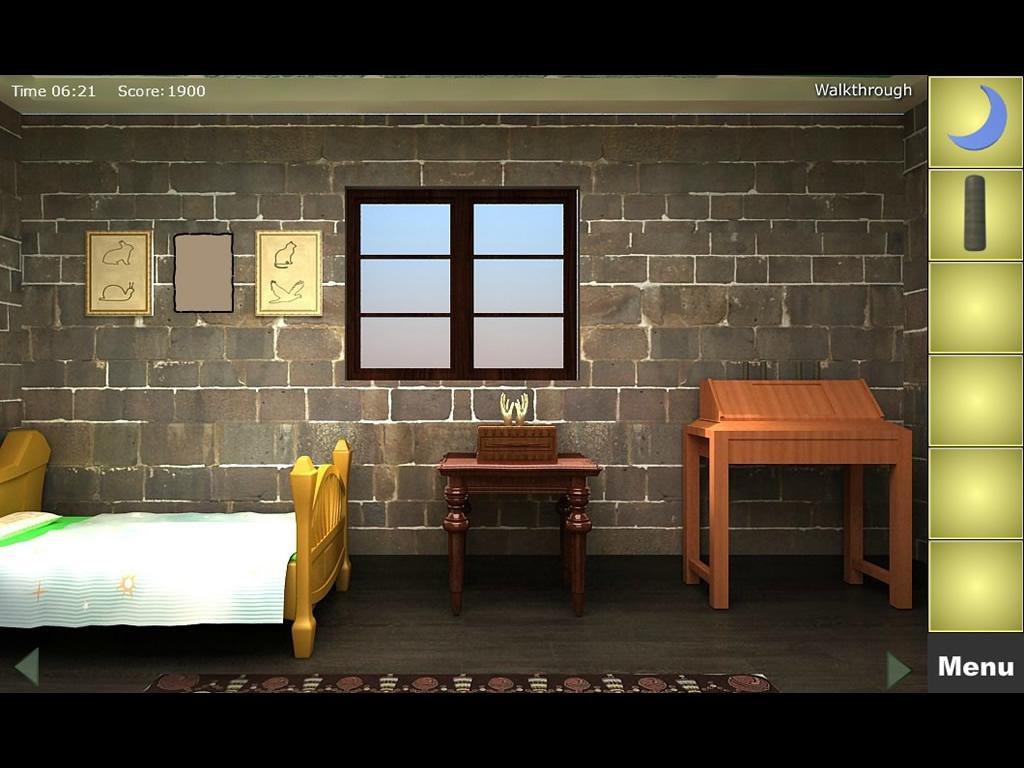 Screenshot of Gloomy House Escape