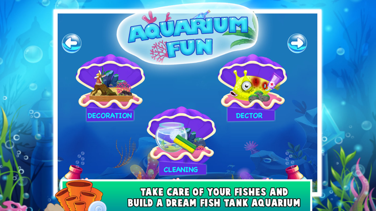 Kids Aquarium Fun - Create Your Dream Fish Tank!游戏截图