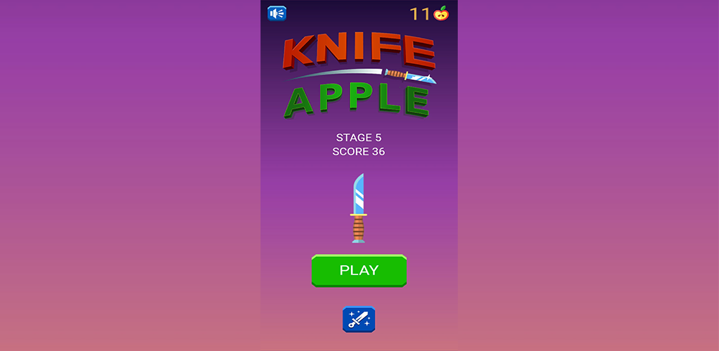 Knife apple游戏截图