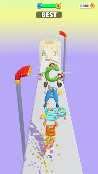 Word Stack Run游戏截图