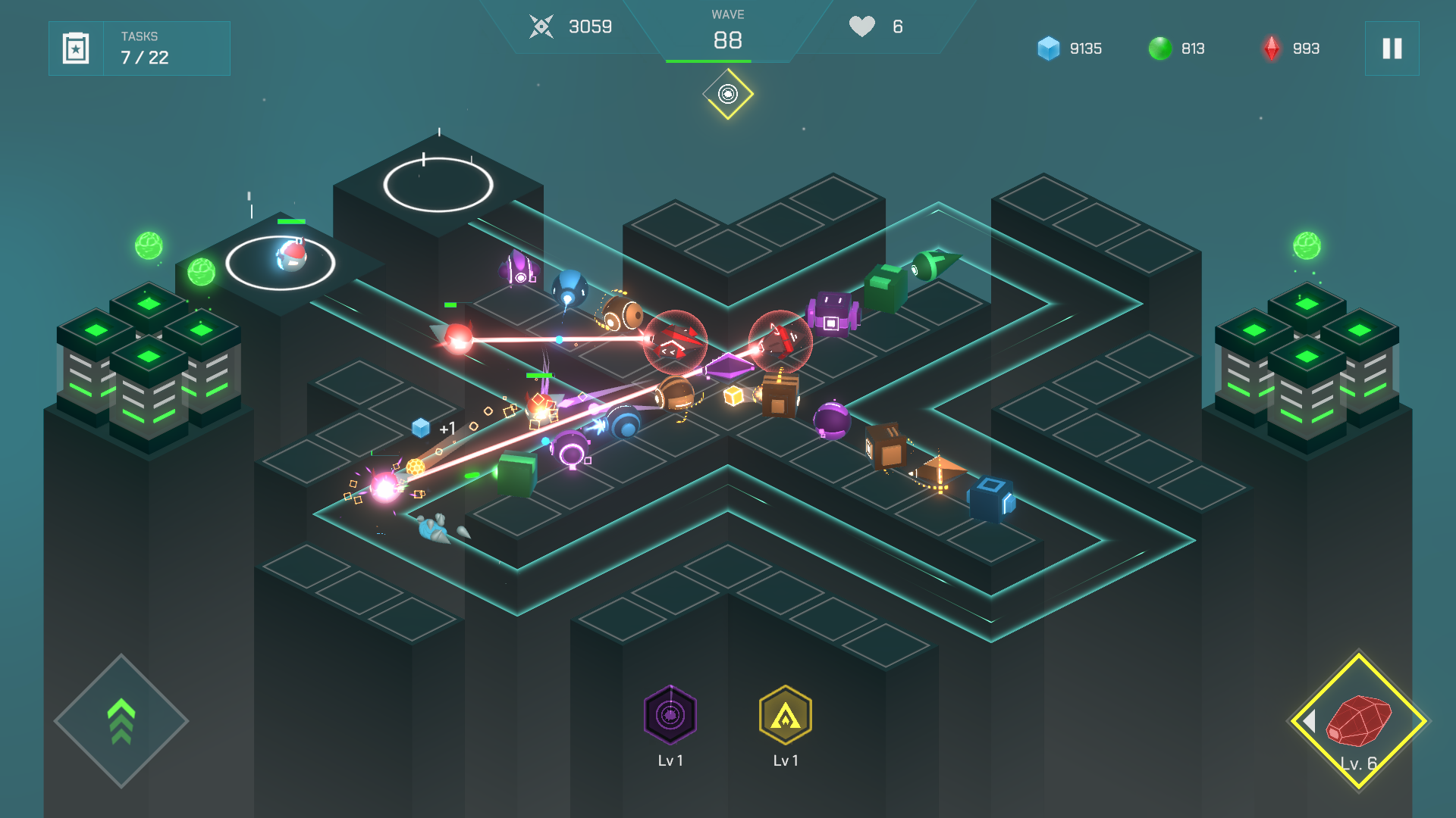 十字防守游戏截图