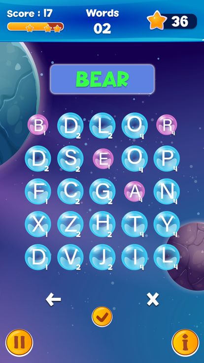 Sight Words Bubbles游戏截图