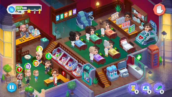 快乐诊所：医院模拟游戏游戏截图